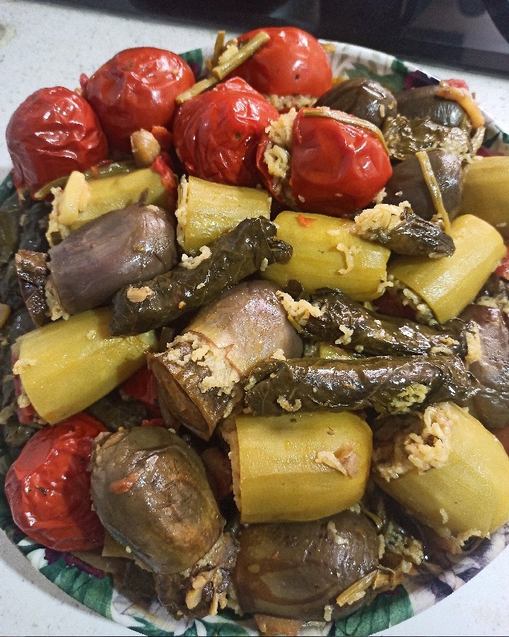 عکس دلمه مخلوط 