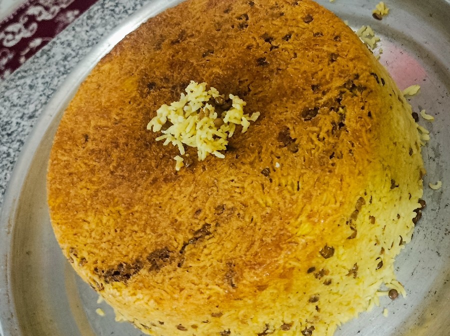 عکس عدس پلو 
