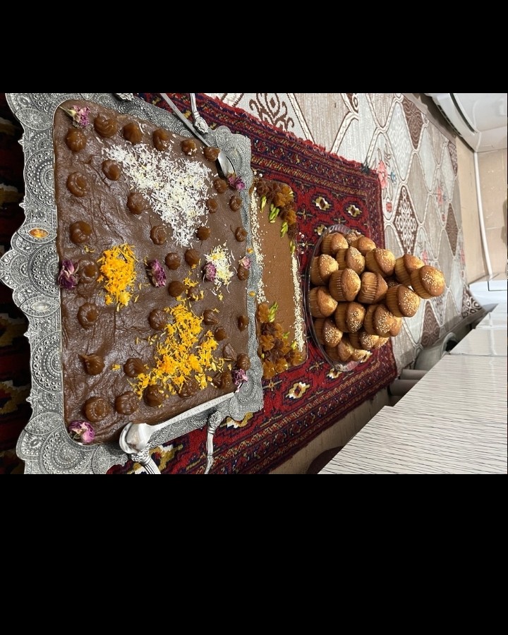عکس حلوای نخودچی