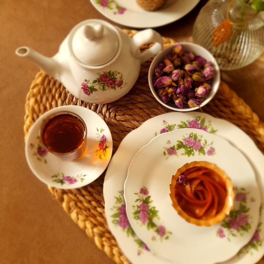 عکس حلوای آرد نخودچی