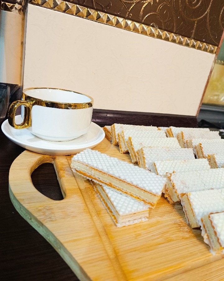 عکس ویفر رنگارنگ 
