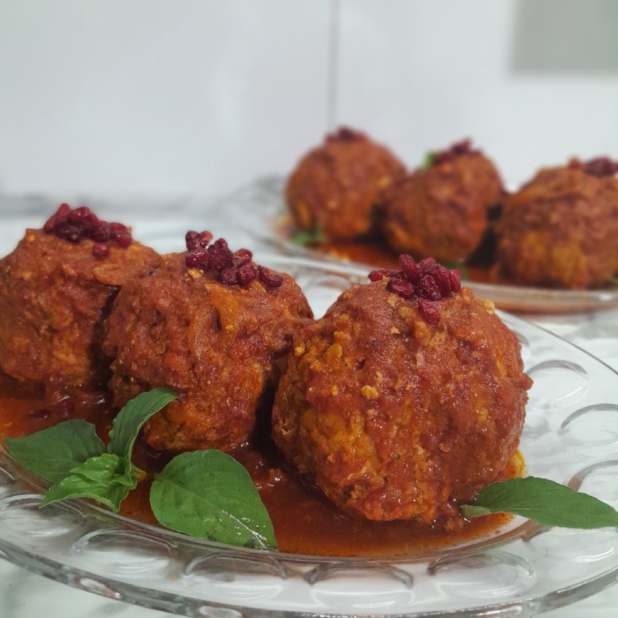 عکس کوفته تبریزی زرشک

