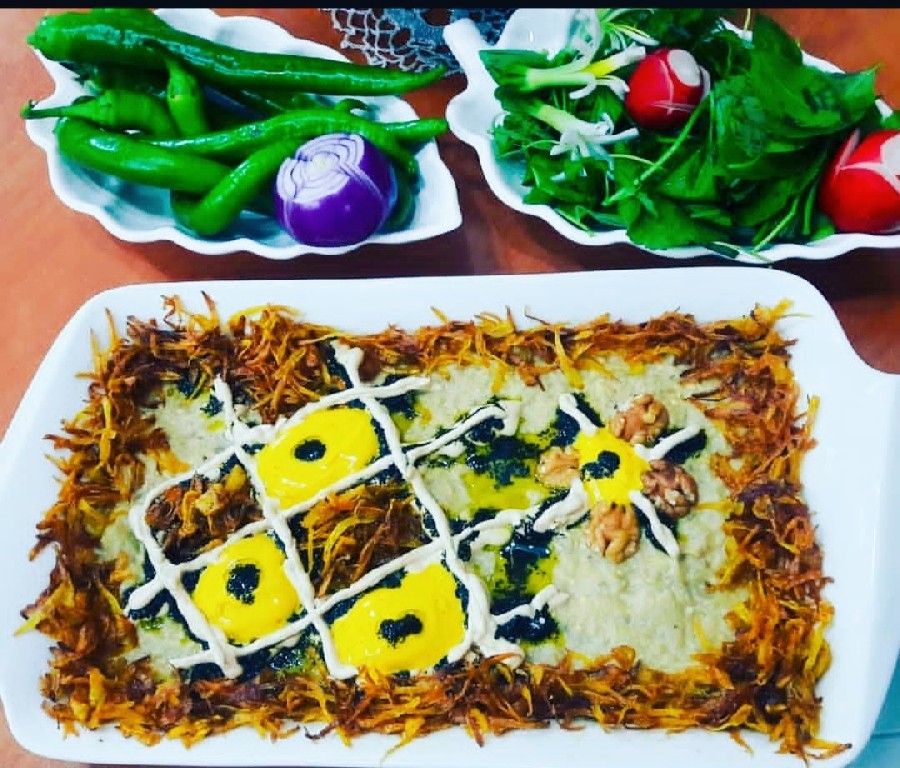 عکس کشک بادمجان 
