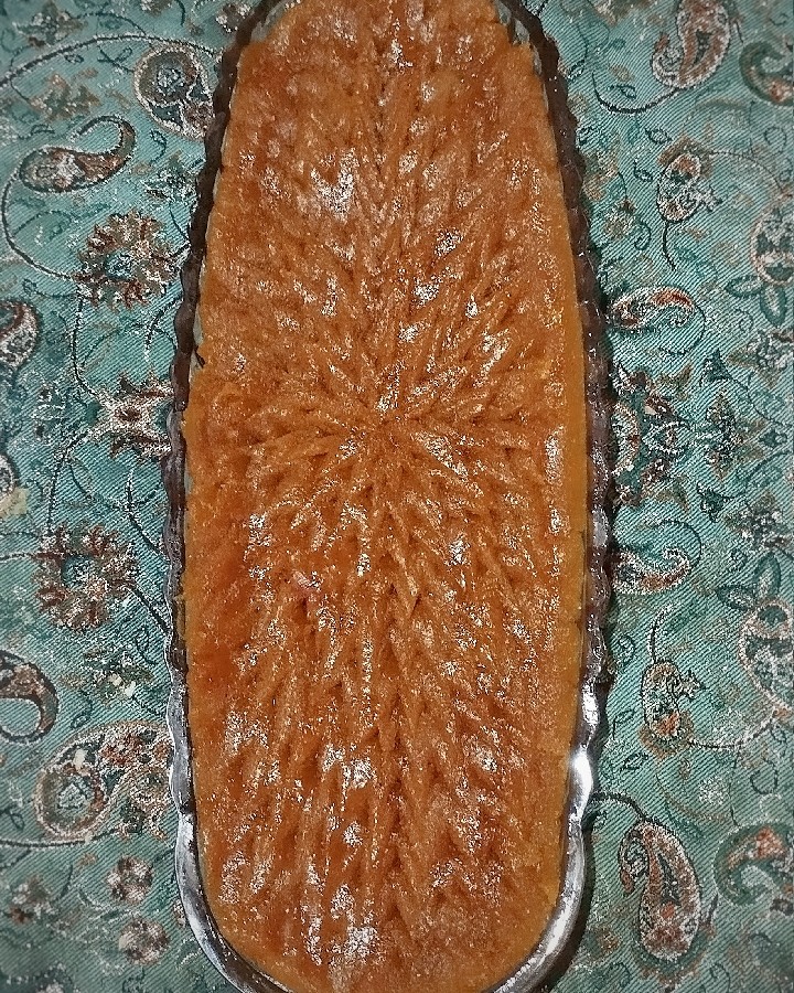 عکس حلوا بدون شکر (حلوا عسلی)