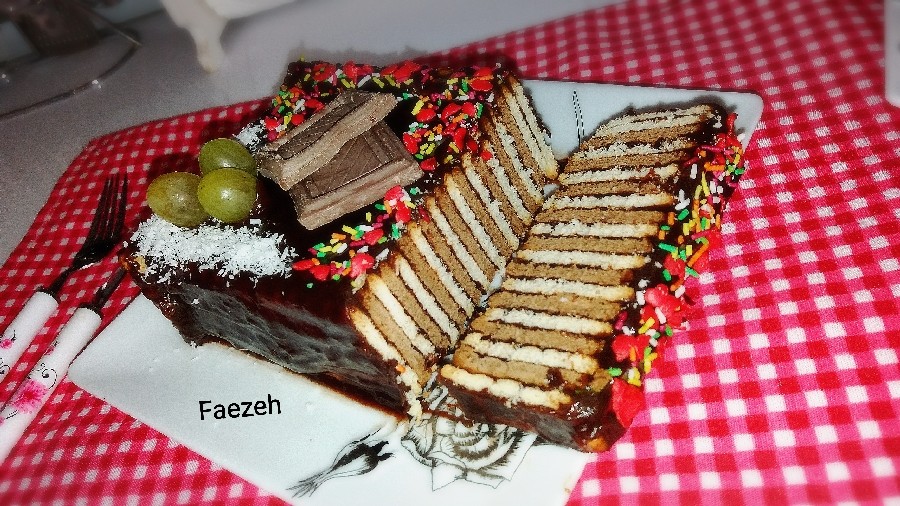 عکس کیک یخچالی 