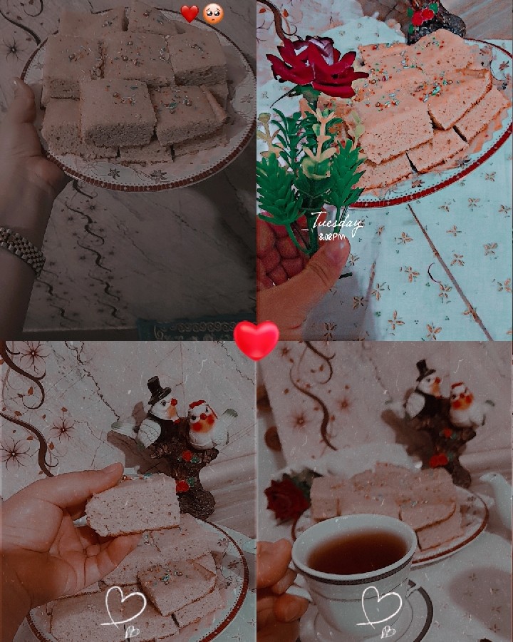 عکس کیک نسکافه