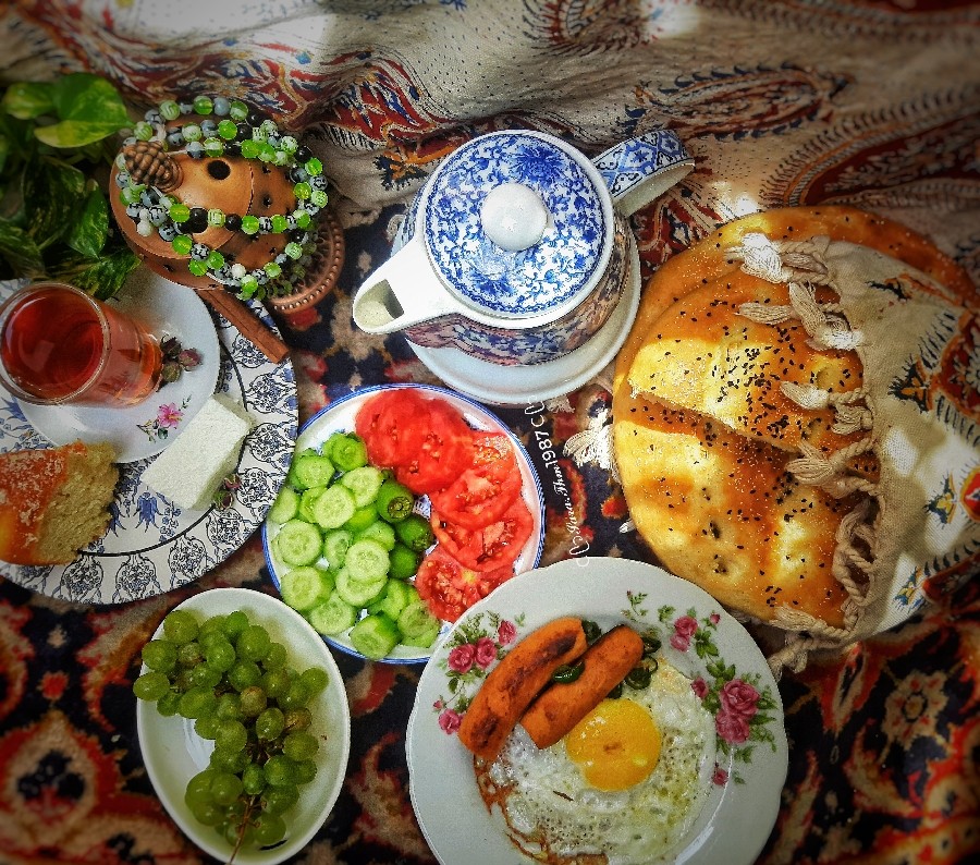 عکس صبحانه