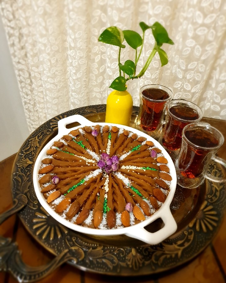 عکس حلوا نخودچی