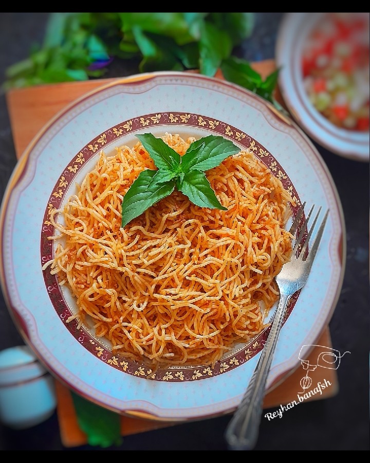 عکس ماکارونی ساده