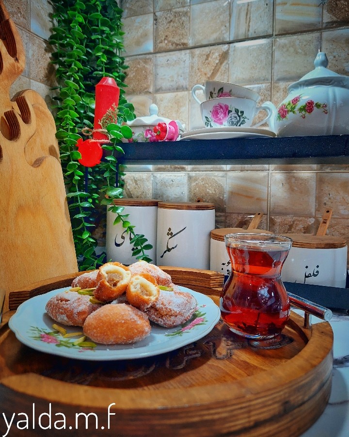 عکس قطاب گردویی