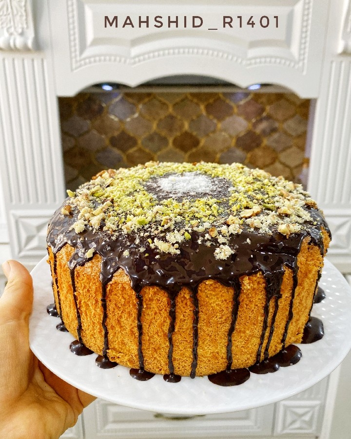 عکس کیک خوشگل موشگل با طعم موز و شکلات