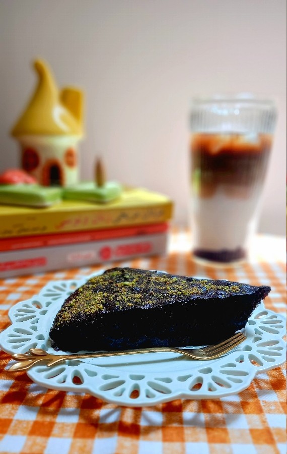 عکس کیک شکلاتی خیس