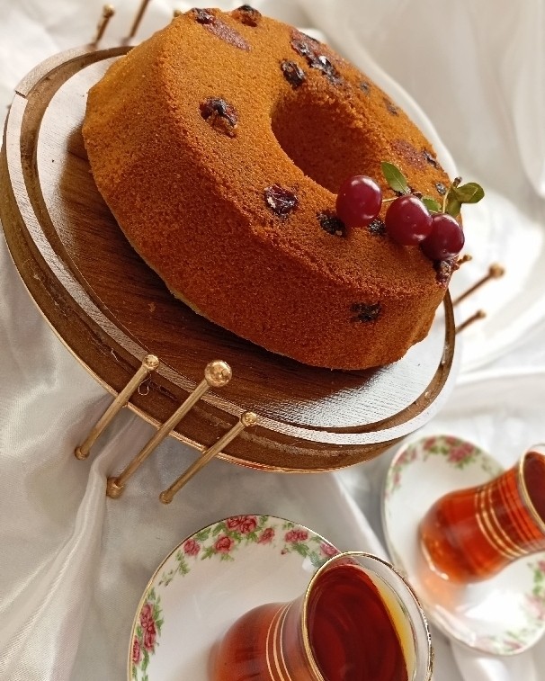 عکس کیک آلبالو