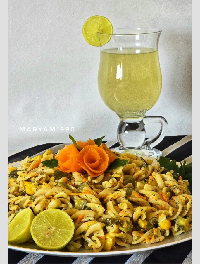 عکس سالاد ماکارونی 