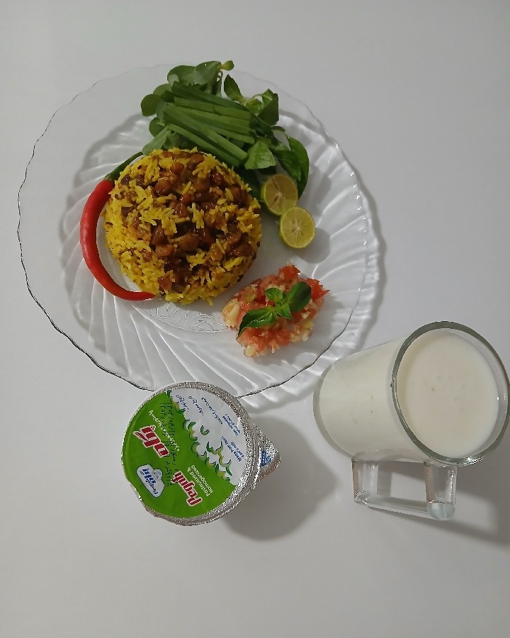 عکس عدس پلو