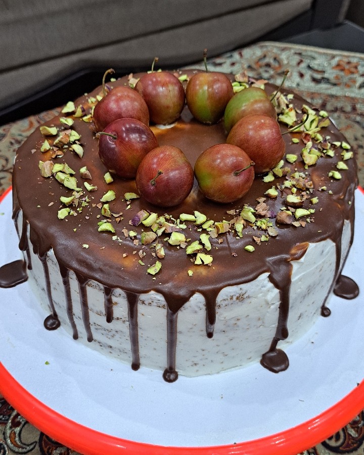 عکس کیک تولد خودم پز
