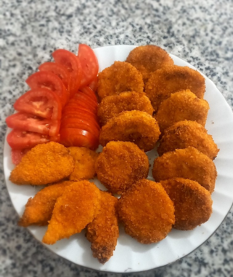 عکس ناگت مرغ 
