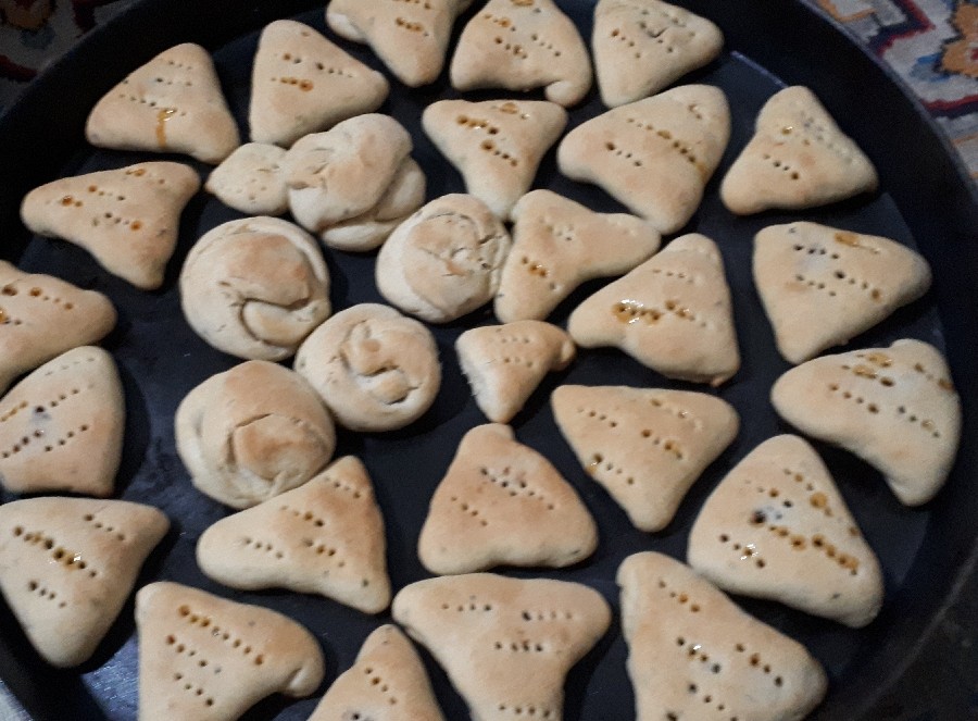 عکس کلوچه خرمایی زابل