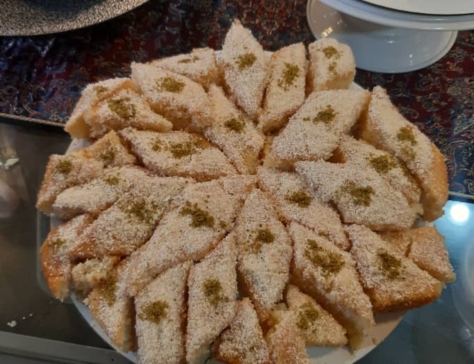 عکس کیک شنی