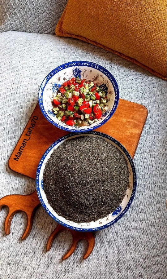 عکس چاشنی نعنا و سِرسِم و پونه(پودرِ معطر)  