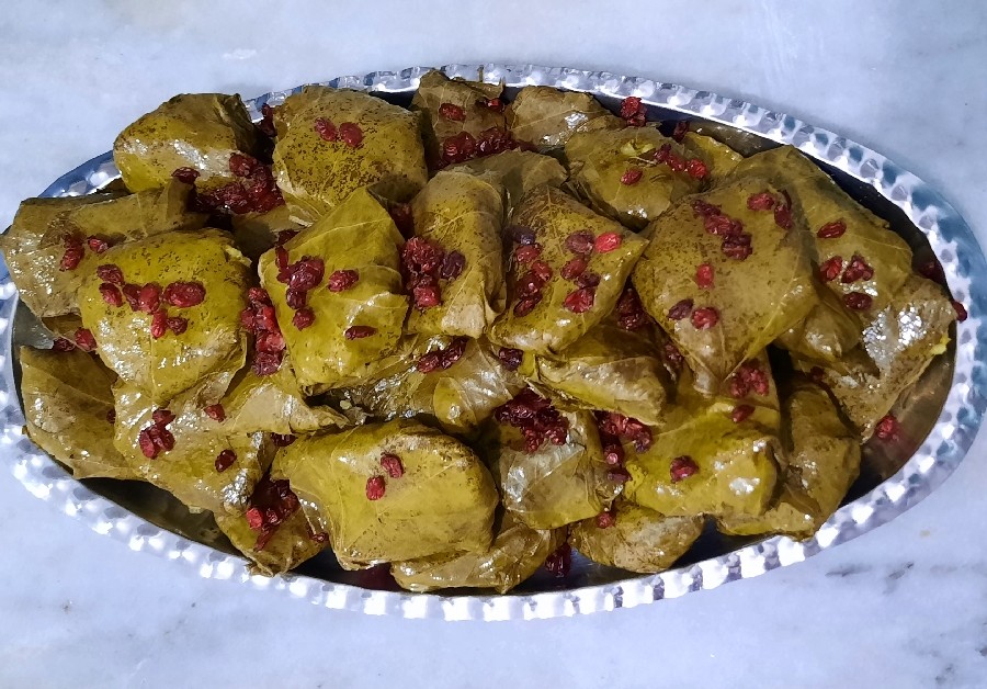 عکس دلمه برگ مو 
