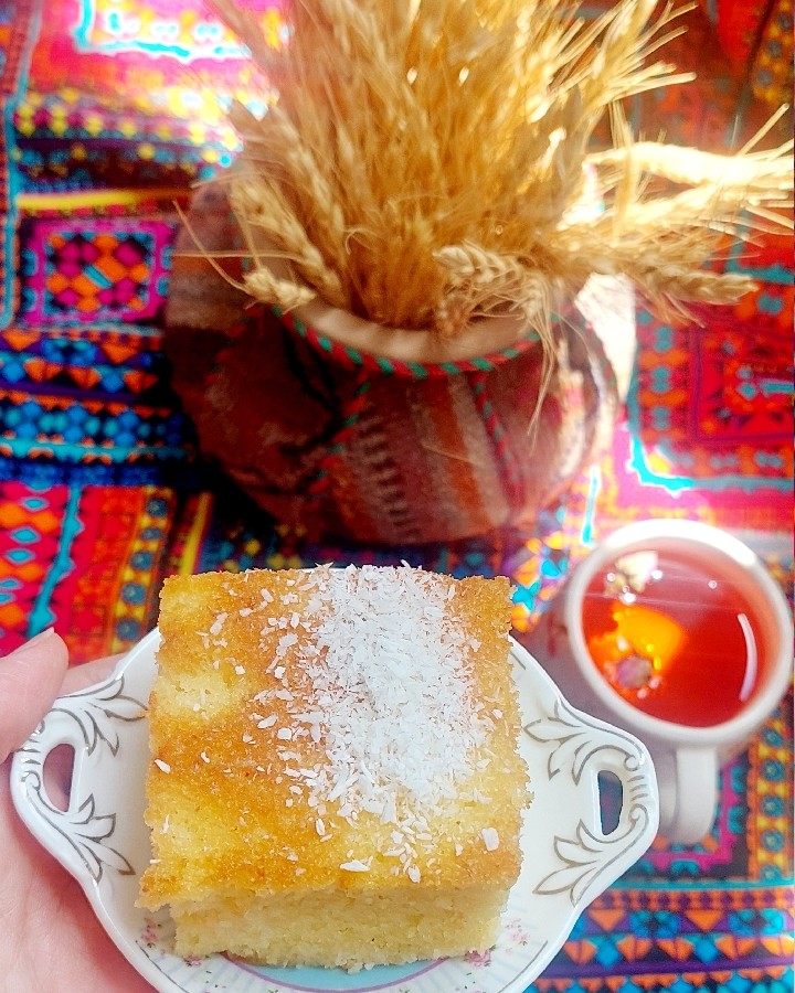 عکس کیک شربتی