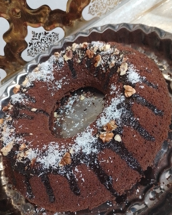 عکس کیک شکلاتی