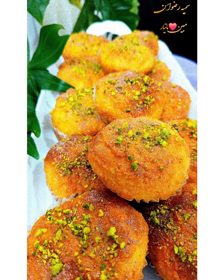عکس کیک پای مکرون(نارگیلی)