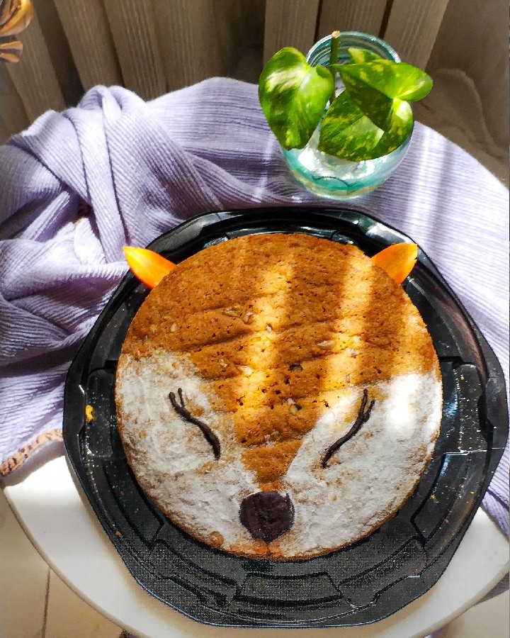 عکس کیک هویج گردو، ژله بستنی سفارشی