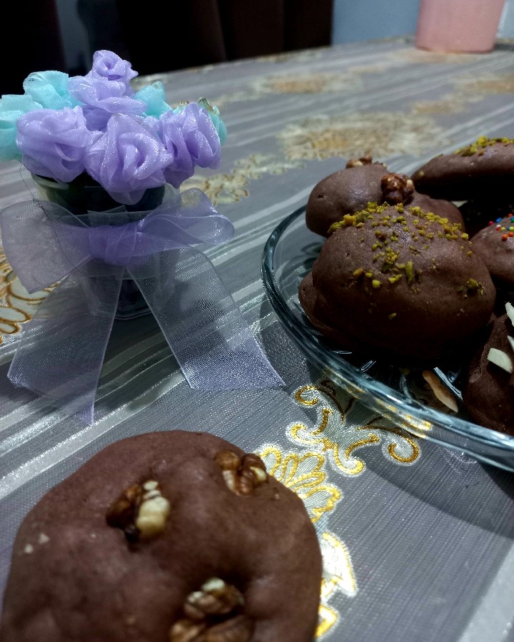 عکس کوکی شکلاتی