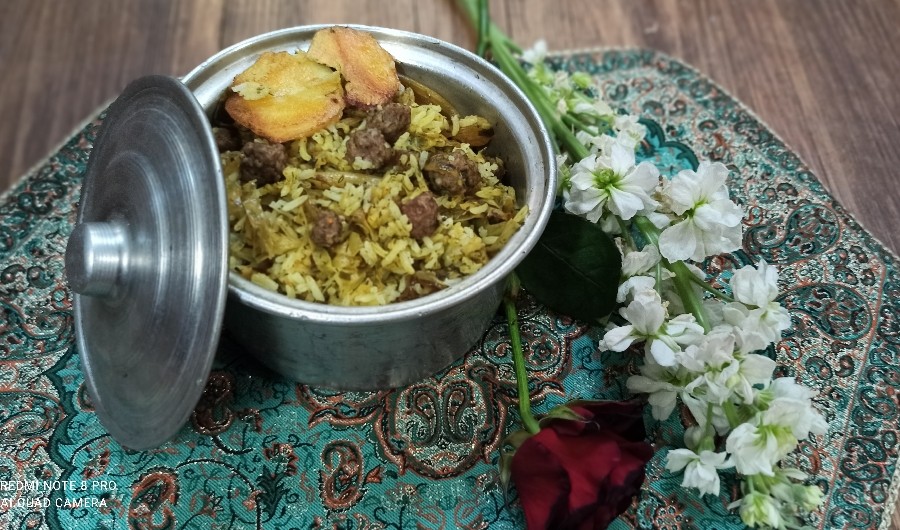 عکس کلم پلوی شیرازی