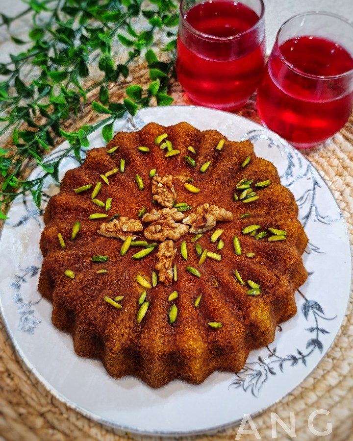 عکس کیک شربتی 