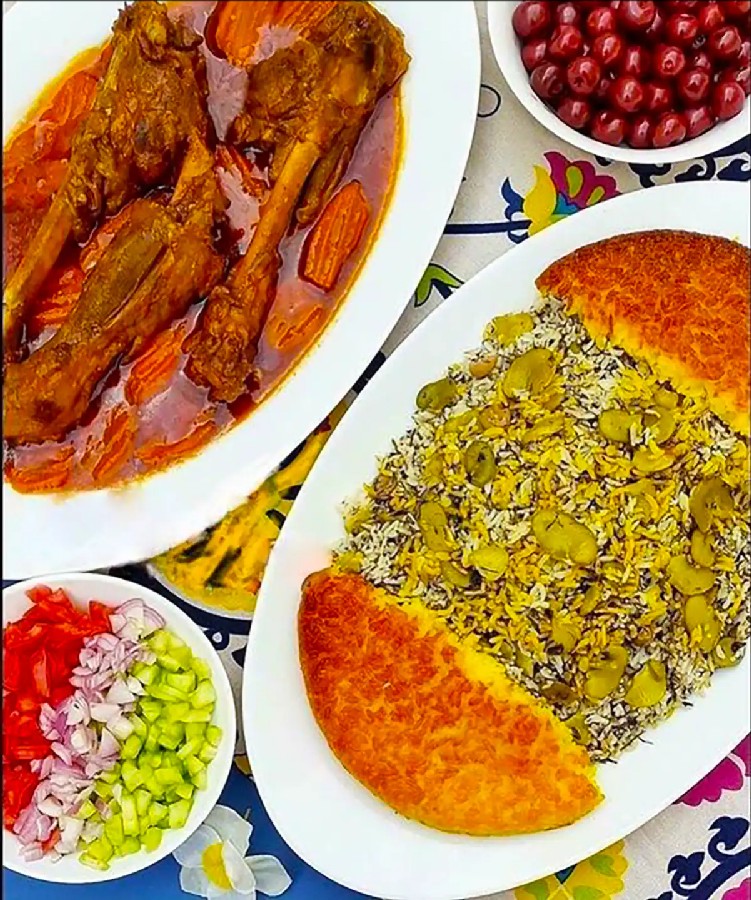 عکس باقالی پلو ماهیچه