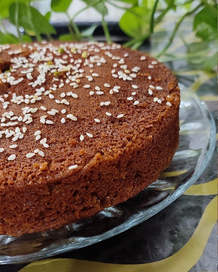 عکس کیک اسفنجی رژیمی