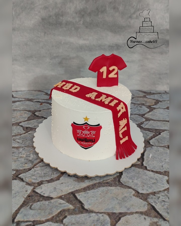 عکس کیک پرسپولیس