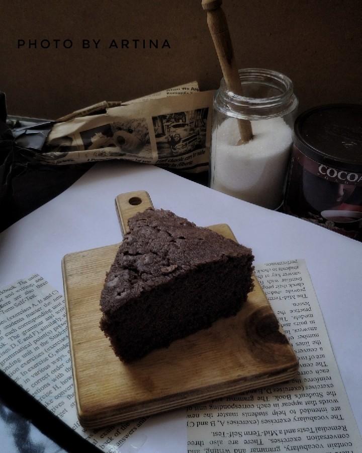 عکس Simple chocolate cake