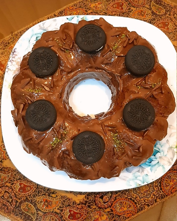 عکس کیک شکلاتی