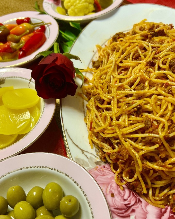 عکس ماکارونی ساده