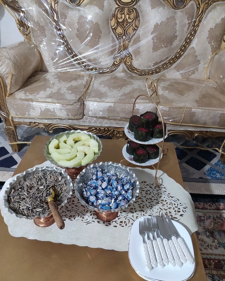 عکس میز دورهمی