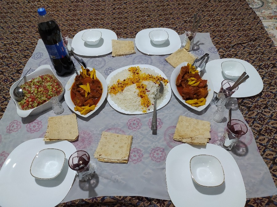 عکس زرشک پلو با مرغ