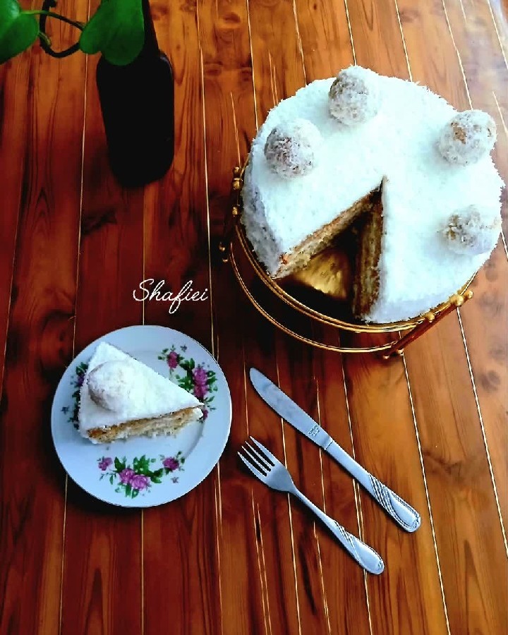عکس کیک رافائلو