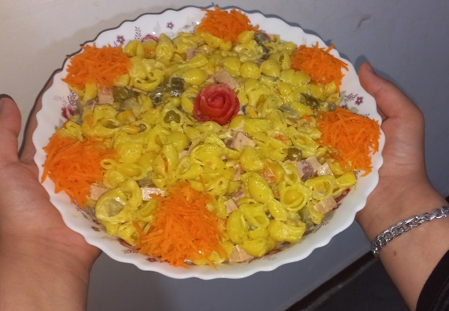 عکس °○¤ 《 سالاد ماکارانی》 ¤○°