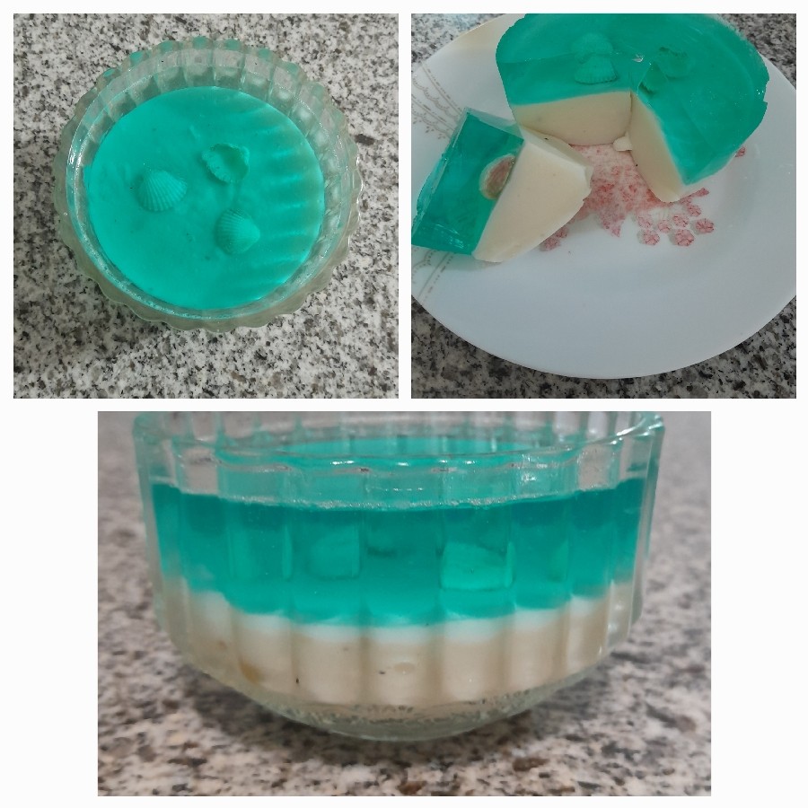 عکس دسر شیر و ژله?