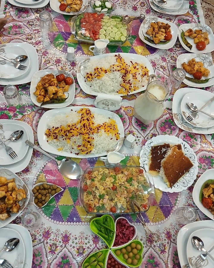 عکس شام تولد