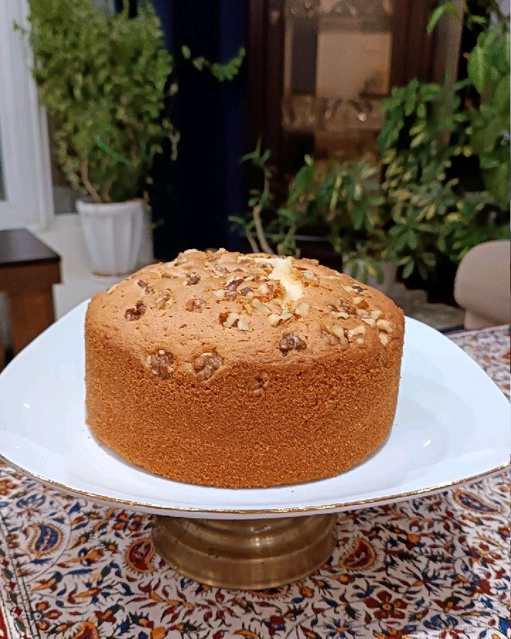 عکس کیک وانیلی 