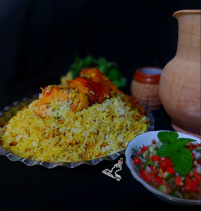 عکس لوبیا پلو 
