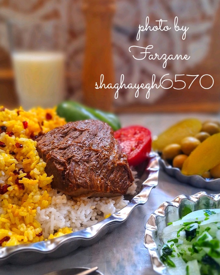 عکس چلو گوشت