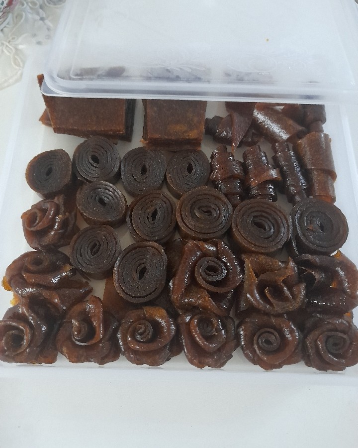 عکس لواشک آلوچه