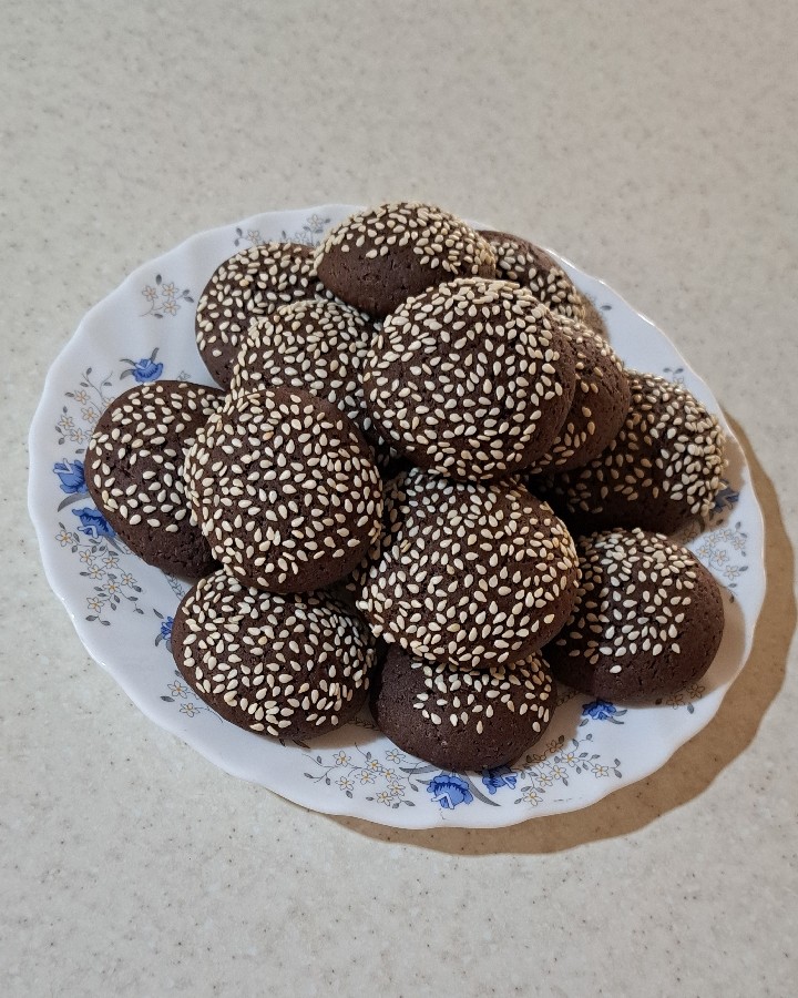 عکس کوکی کنجدی