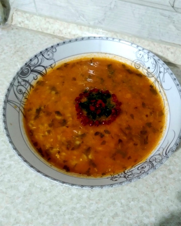 عکس سوپ جو